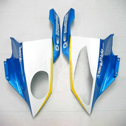 Amotopart 2009-2014 BMW S1000RR Kit di spostamento blu e bianco