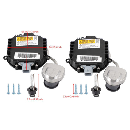 2011-2014 Infiniti QX56, QX80 2x Xenon Ballast &amp; D2S Bulb Kit Unità di Controllo