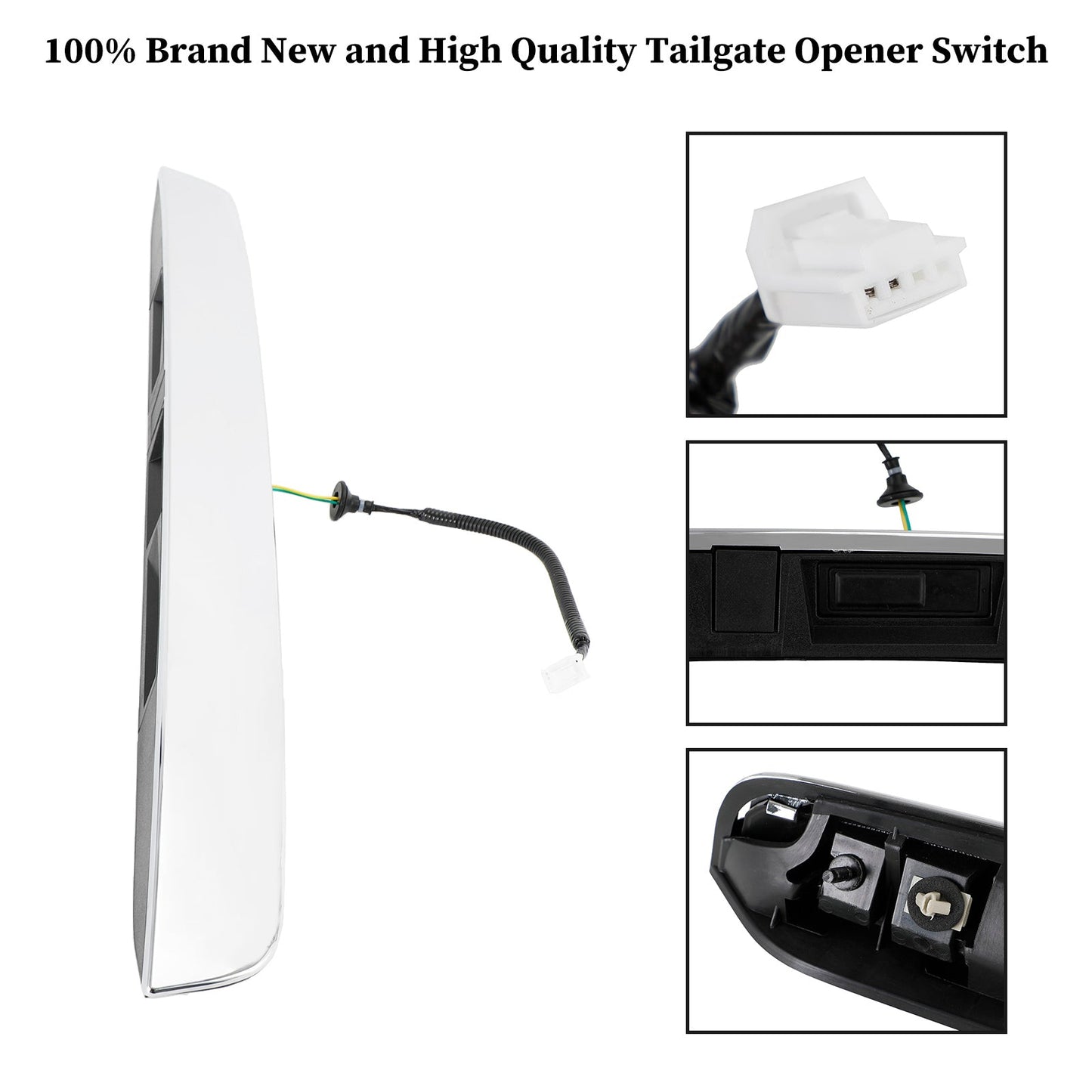 2013-2015 Nissan Pathfinder Sense Sport Utility 4 porte 3.5L Maniglia per portellone posteriore cromata 90810-9PG0A Fedex Express