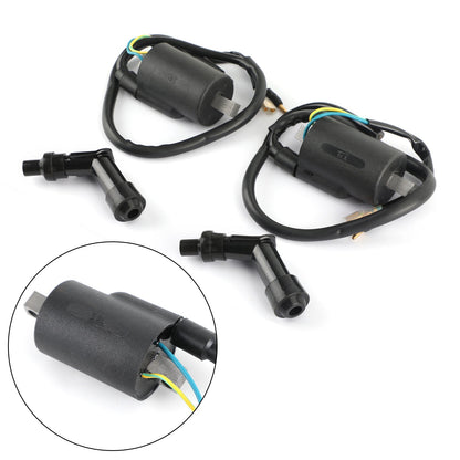 Bobina di accensione + Cappucci candela adatti per Honda CB450K CB450 CL450K CB500T Generico