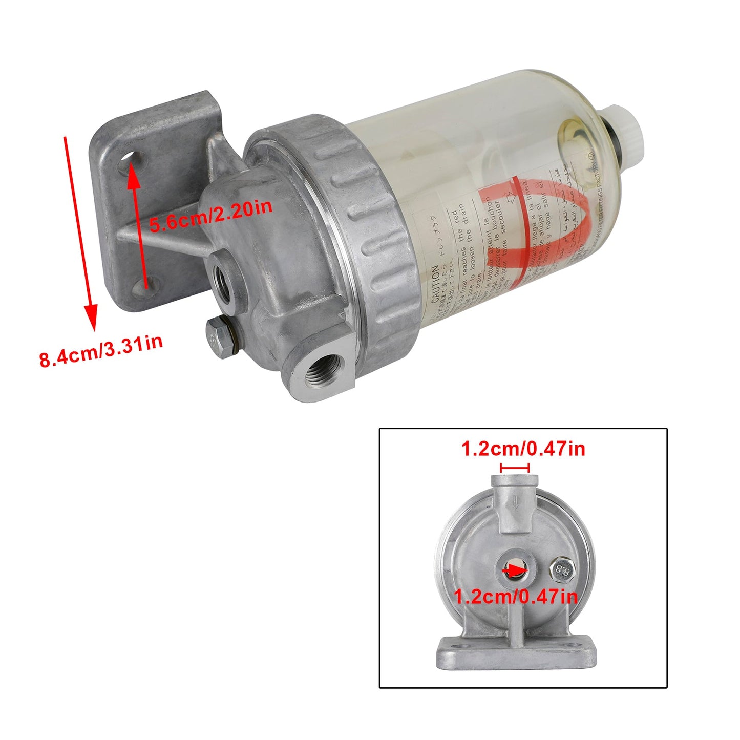 Separatore acqua olio per escavatore KOMATSU PC120/200-3/5/6 600-311-9731