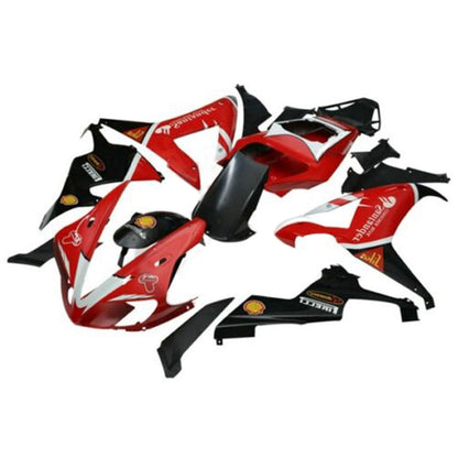 Amotopart 2002 2003 Yamaha YZF R1 Kit Black & Red Fearing