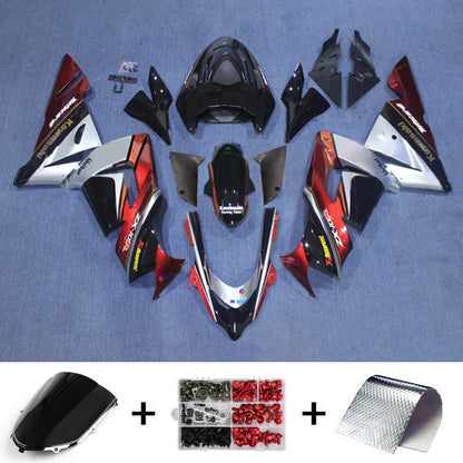 Amotopart Kawasaki ZX10R 2004-2005 Kit carena Carrozzeria Plastica ABS