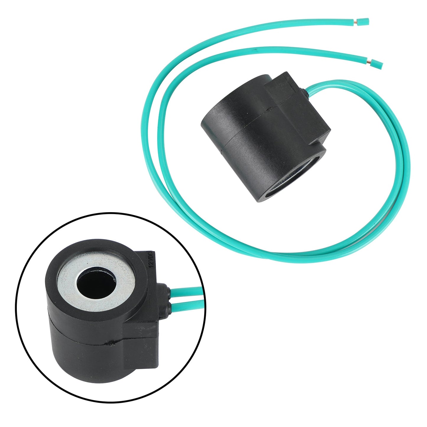 Bobina dell'elettrovalvola a solenoide 6352012 12V con conduttori 10 12 16 38 58 serie