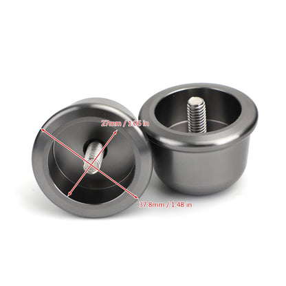 CNC Coppia Tappi Manubrio per Triumph Bonneville T100 T120 Street Twin Cup 2016-2020 Generico