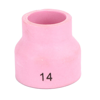 7Pcs TIG Welding Torch Stubby Gas Lens Kit tazza in ceramica per WP-17/18/26