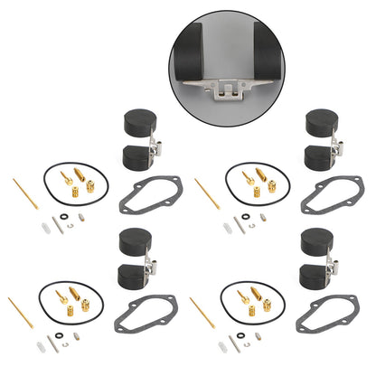 Kit di riparazione carburatore carburatore 4X adatto per Honda XL250 Motosport 250 1972-1975 Generico