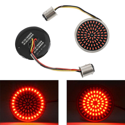 1157 Indicatori di direzione a LED per inserti lampada adatti per Softail Touring Dyna Sportster Generico