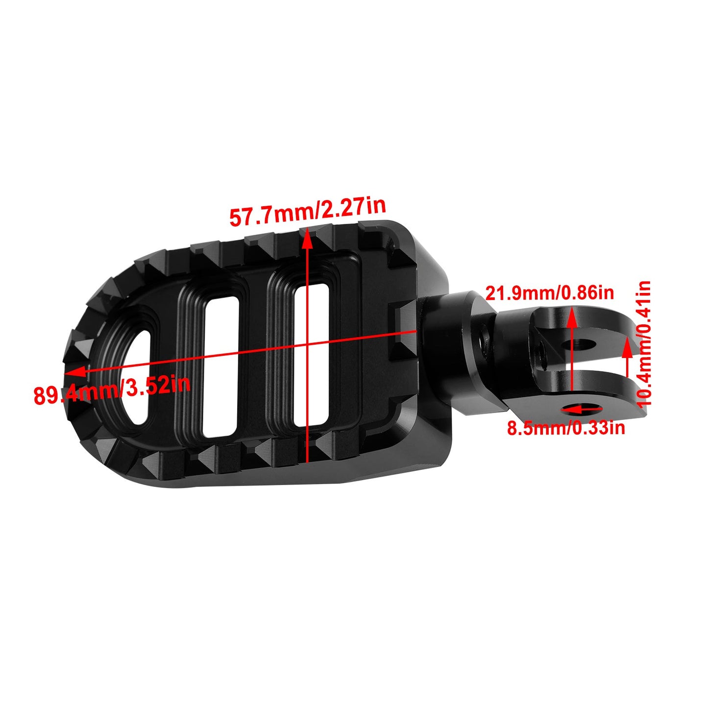 Pedane anteriori pedane adatte per Rebel 1100 CM1100 CMX 1100 DCT/MT 2021-2023