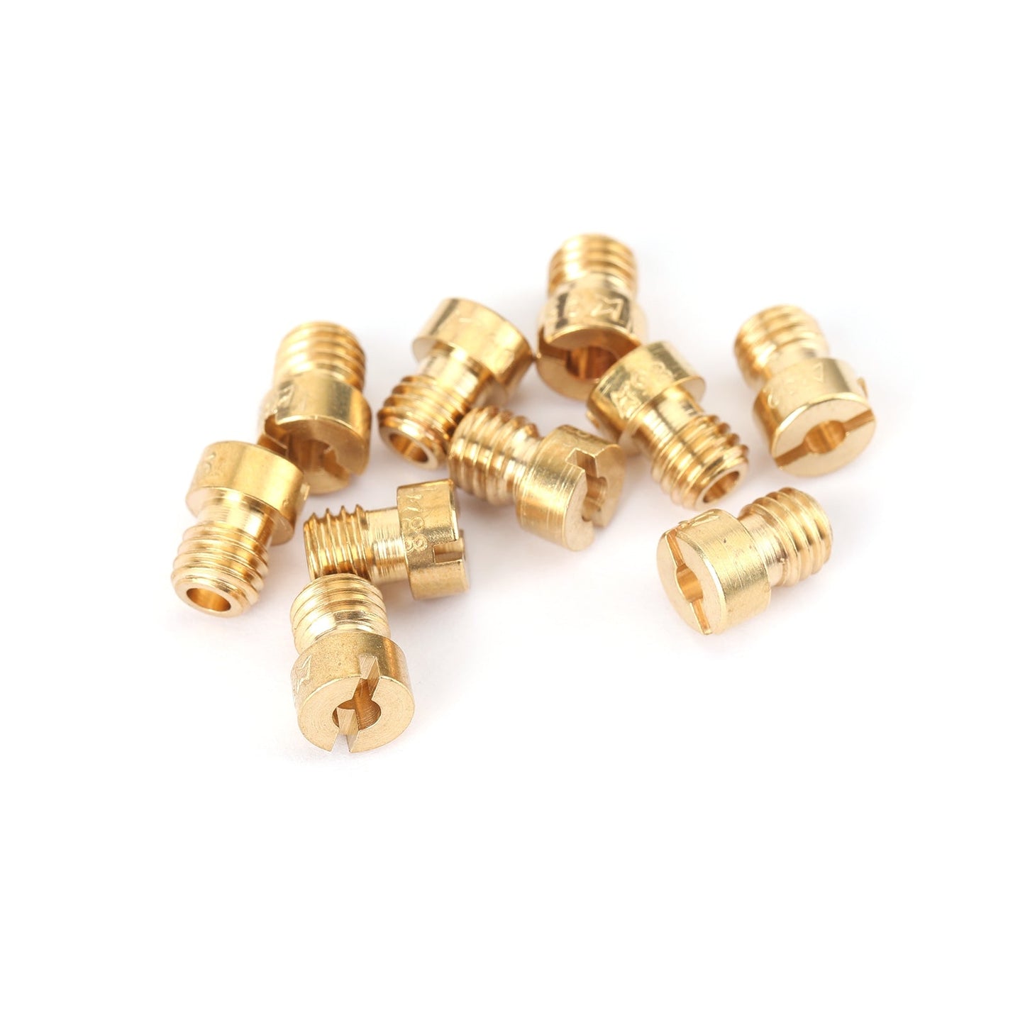 10set getto principale a testa tonda 5mm 82-105 per carburatore per scooter moto GY6 PZ19 generico