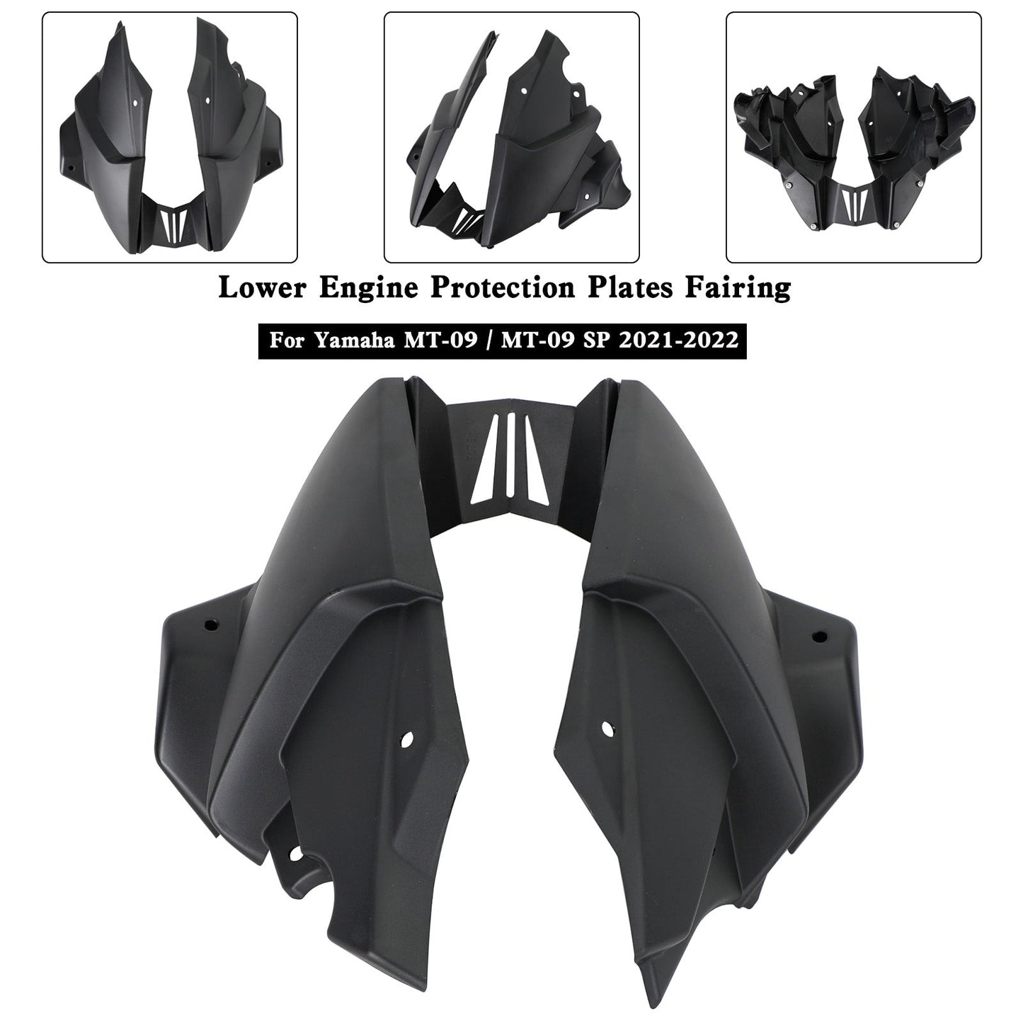 2021-2023 Yamaha MT-09 / SP Ermax Carenatura laterale inferiore del motore