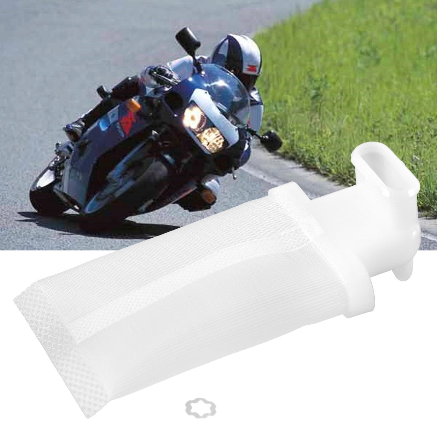 Filtro filtro pompa benzina per Suzuki GSXR600 GSXR750 #15170-33E00 Generico