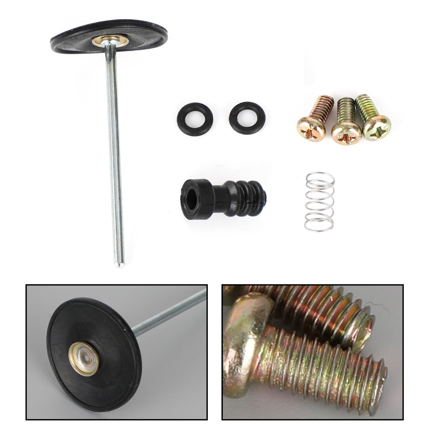 Carburatore Carb Rebuild Kit adatto per Honda XL250R CB450SC XL500R CB650 CB750 Generico