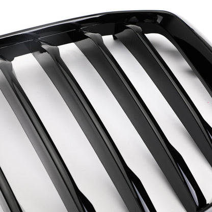 Performance della griglia di grill renale nera lucida lucida per BMW X5 G05 2018-2021