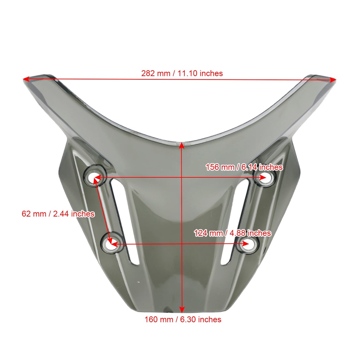 Parabrezza per moto in ABS YAMAHA MT-09 MT 09 2021-2023