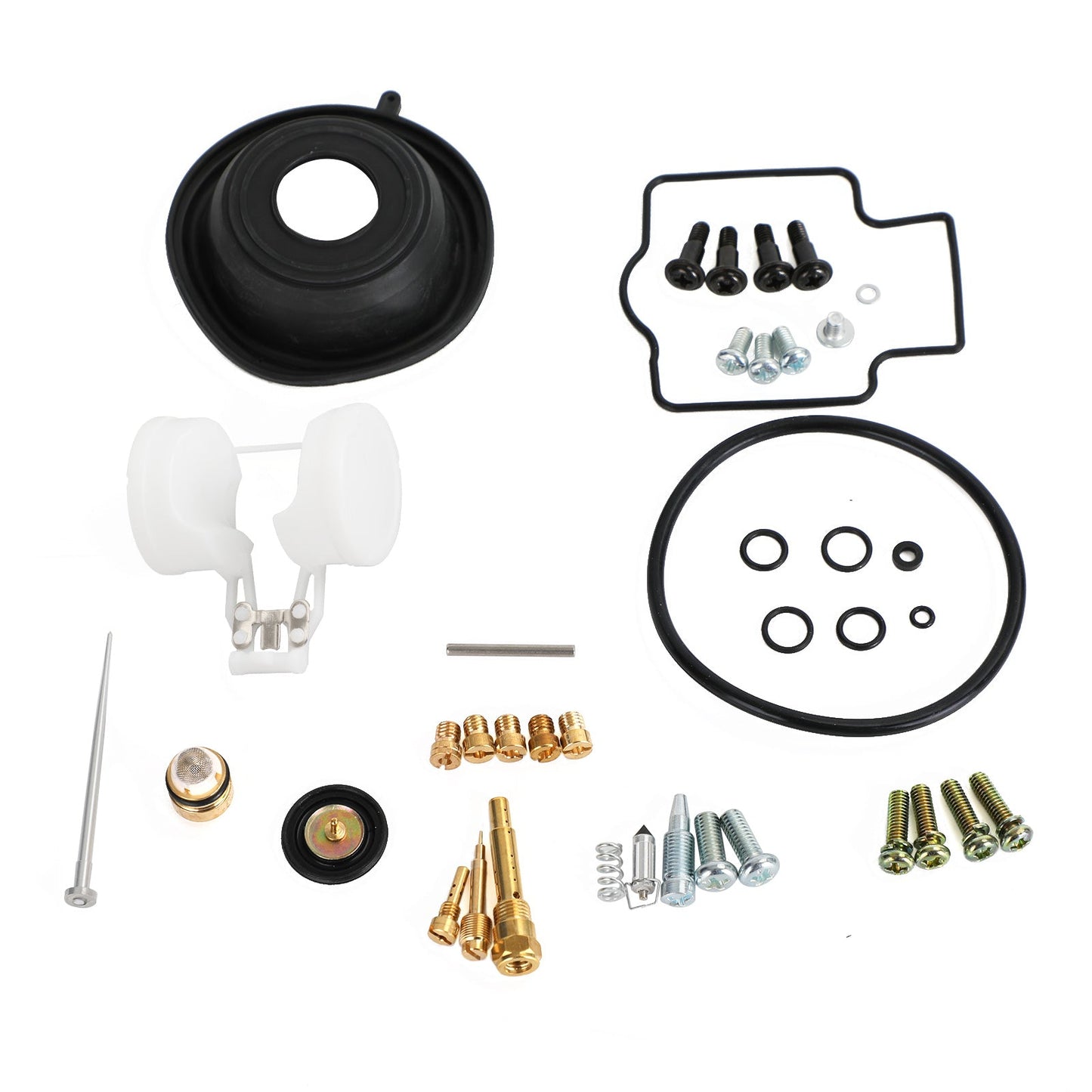 Carburatore Carb Rebuild Kit adatto per Ninja ZX-9R GPZ900R ZX900A/B/C 1994-03 Generico