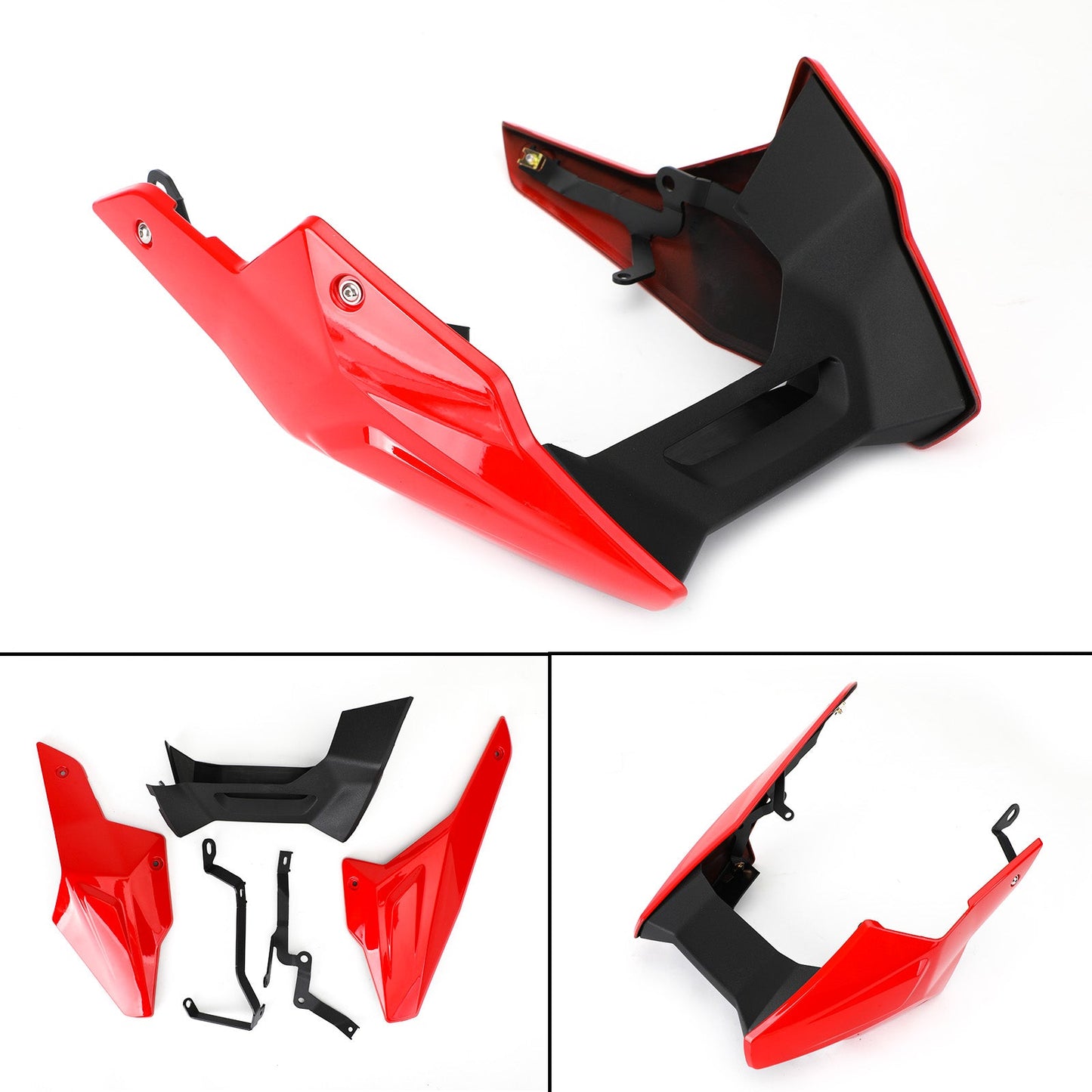 Pannello motore Belly Pan Lower Cowling Cover Carenatura per BMW F900R/F900XR 2020-21 Generico