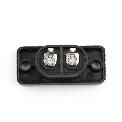 5PCS IEC320 C7 2 pin femmina presa di corrente con interruttore 2.5A 250V per barca AC-20A