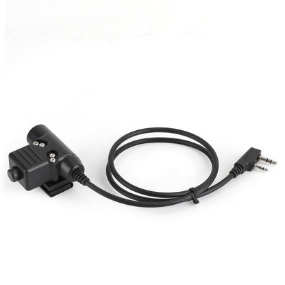 Cuffie regolabili con cancellazione del rumore adatte per Kenwood BaoFeng TK3107 TK3207