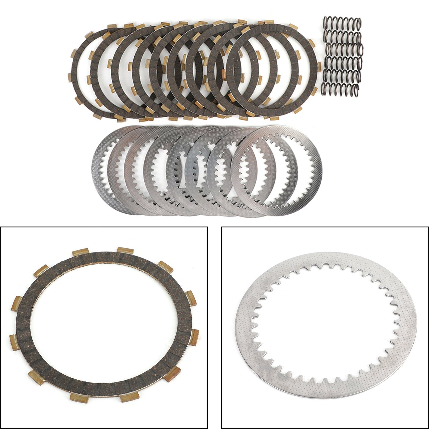 Kit frizione Set Dischi Dischi Piastre Molle fit per Suzuki LTZ400 2005-2008 Generico