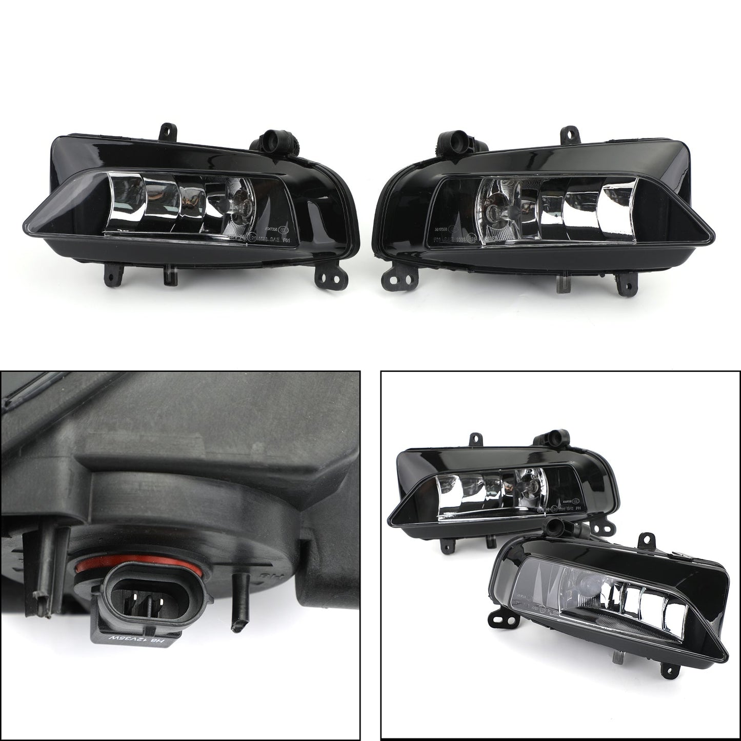Coppia fari anteriori alogeni fendinebbia per AUDI S5 2013 2014 2015 2016 A5-S Line generico