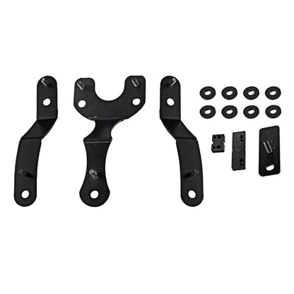 Il kit di reclinazione del sedile posteriore con regolazione nera è adatto per Ford F150 2015-2023 generico