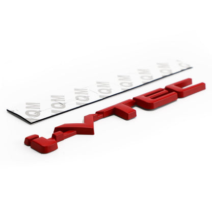 3D Metal i-VTEC Car Trunk Rear Turbo Fender Distintivo dell'emblema Decalcomanie Adesivi Argento Generico