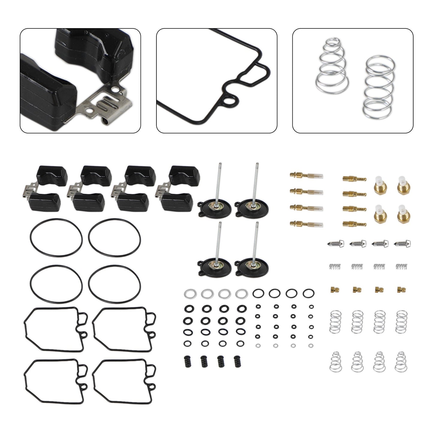 1980-1983 Honda Goldwing 1100 GL1100 kit di riparazione per ricostruzione carburatore