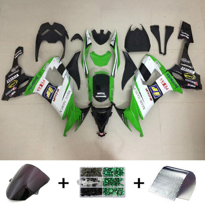 Amotopart Kawasaki ZX10R 2008-2010 Kit carena Carrozzeria Plastica ABS