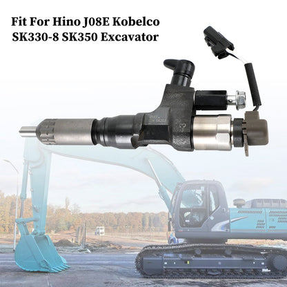 1984-2018 Hino J08E Kobelco 3.8 4.7 Diesel 1PCS Iniettori di carburante 095000-6593