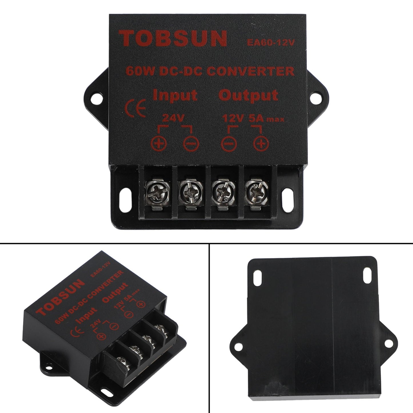 Regolatore di tensione CC Convertitore buck CC 24V a CC 12V 5A 60W Riduttore step-down