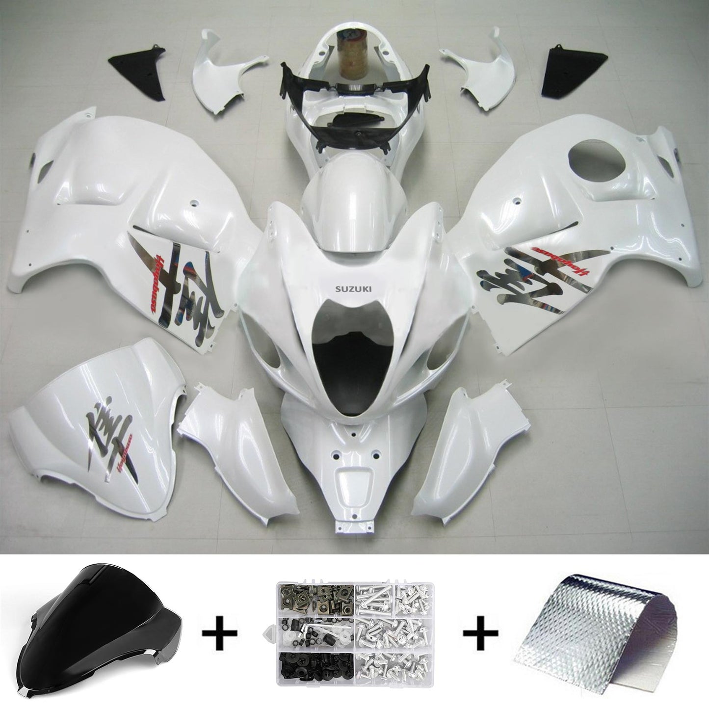 Suzuki Hayabusa GSXR1300 1999-2007 Kit Carenatura Carrozzeria Plastica ABS