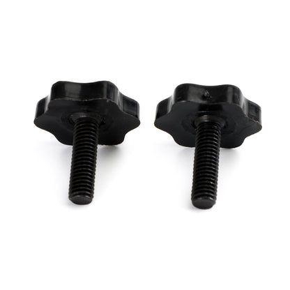 4Pcs Bisaccia Leva di Bloccaggio Bulloni e Dadi Kit Adatto Per Glide King Touring 96-19 Argento Generico