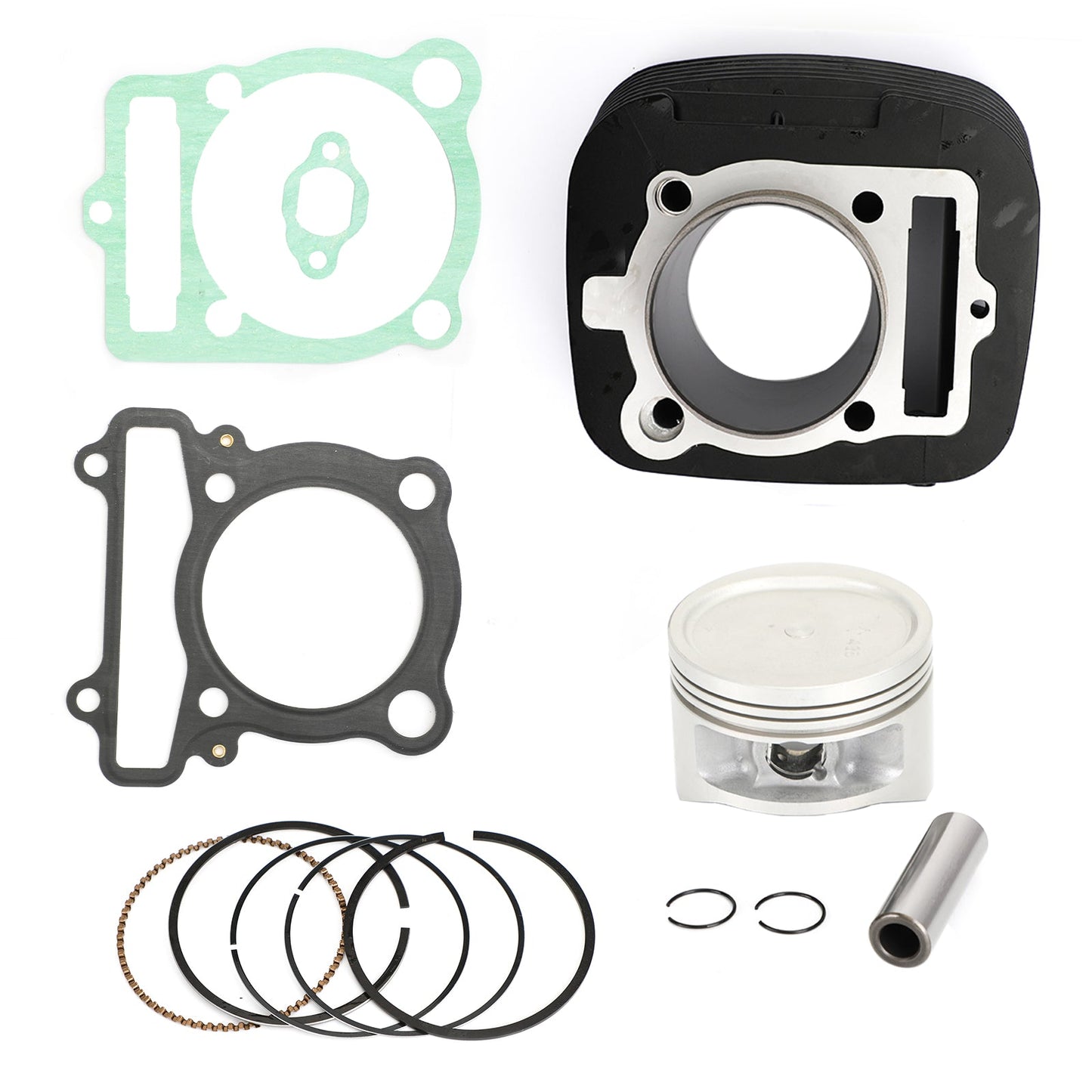 Cilindro Pistone Top End Kit 83mm Per Yamaha YFM400FW Kodiak 400 4x4 1993-1999 Generico