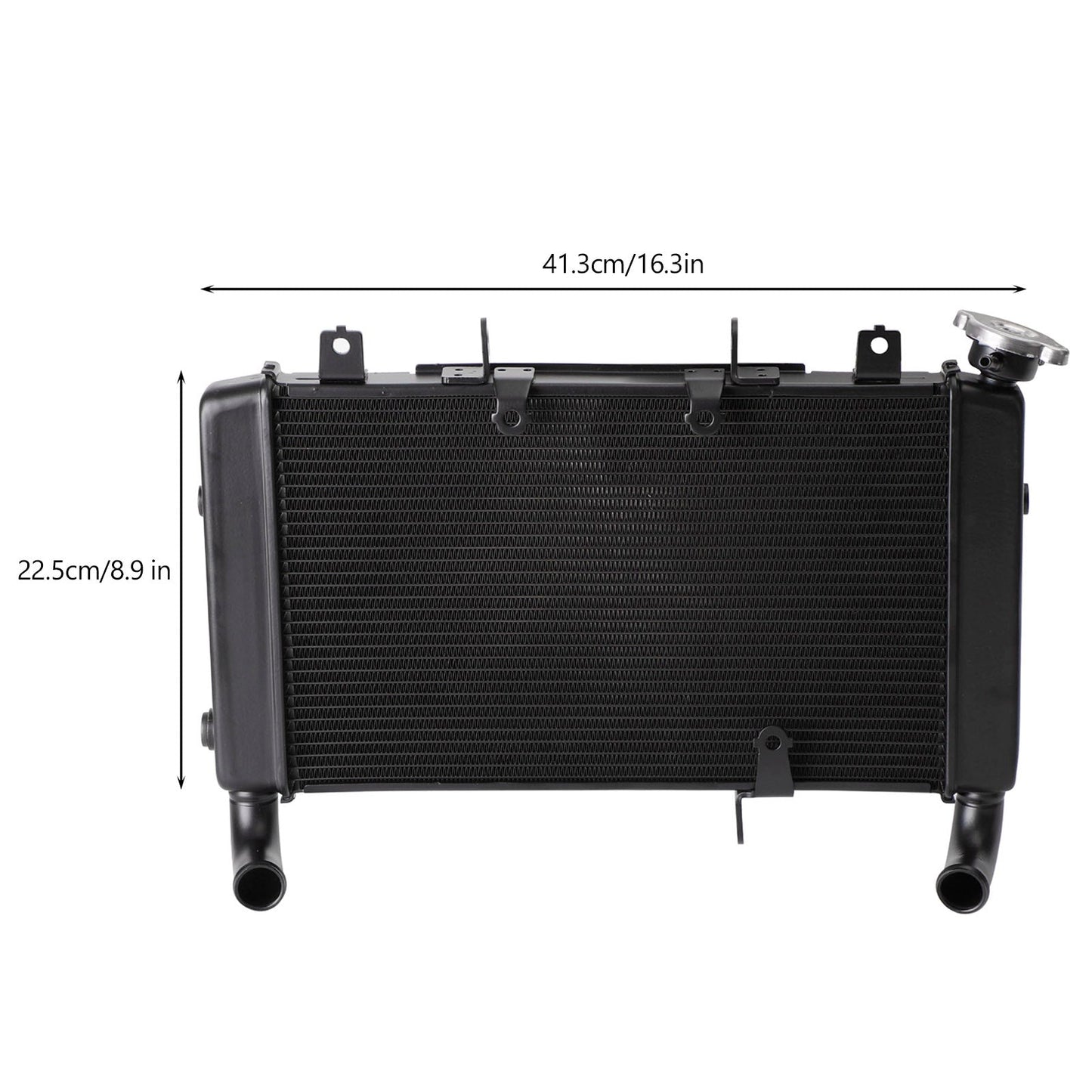 Raffreddamento del radiatore del radiatore del motore in alluminio Honda CBR650R 2018-2023