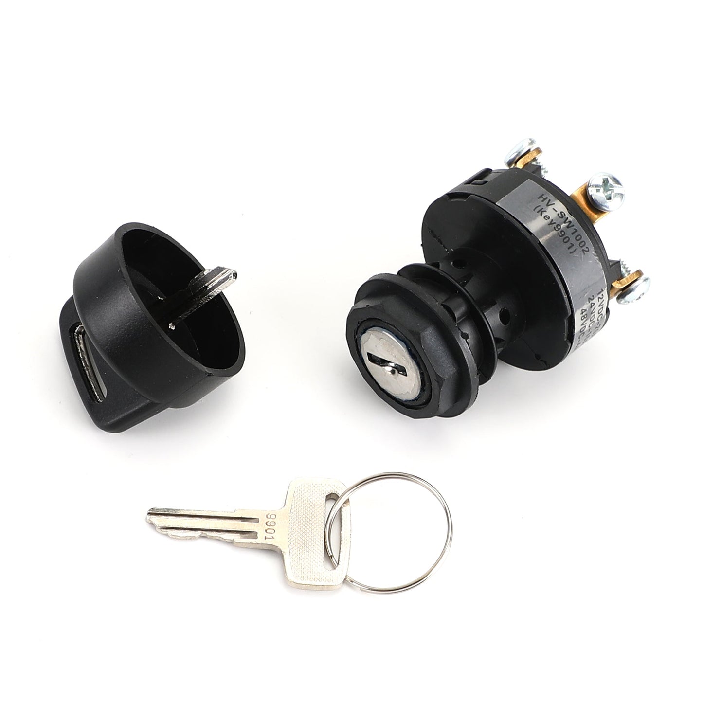 JLG 4360469 12VDC-20A 24VDC-10A 48VDC-4A Interruttore a chiave di accensione