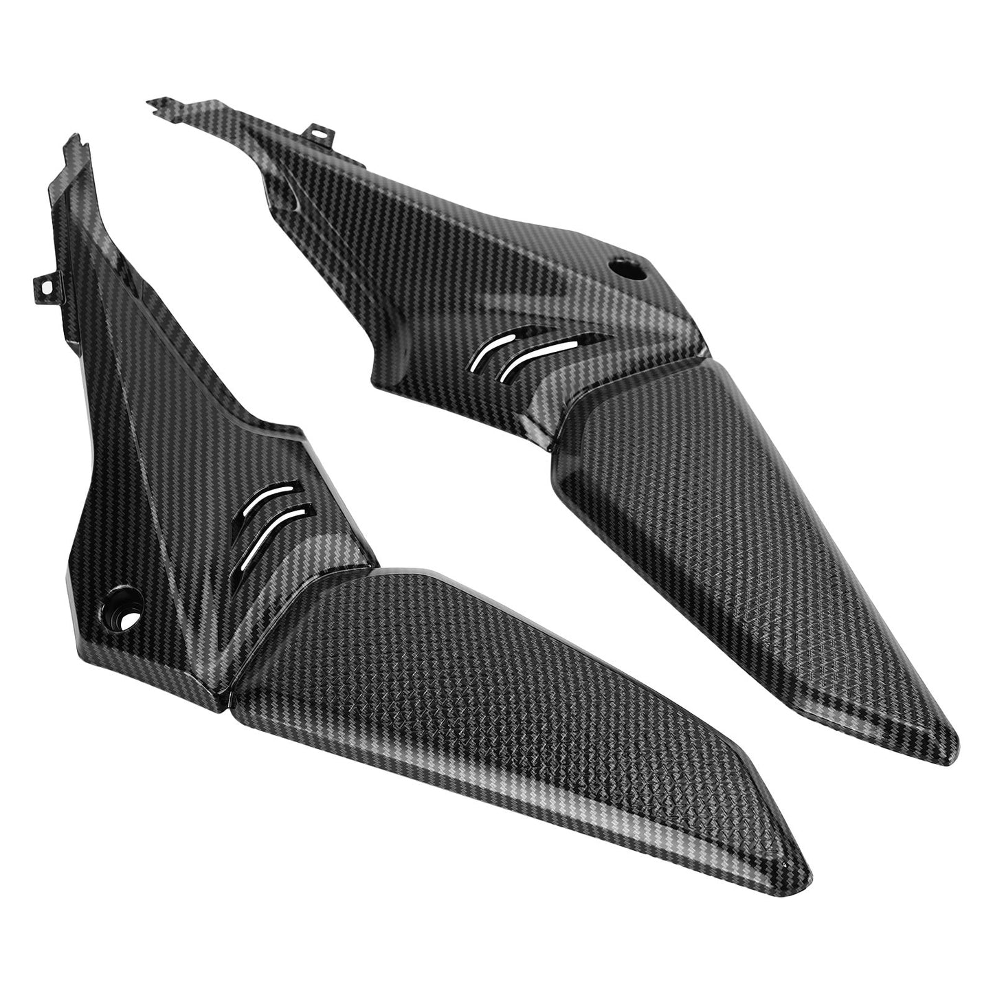 Rivestimento del serbatoio del gas della copertura della carenatura laterale in plastica ABS per Honda CBR650R CB650R 2019-2020 Generico