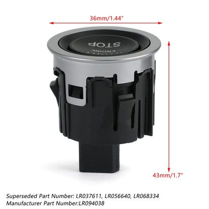 Land Rover SPORT Start Stop Pulsante motore Coperchio interruttore a pulsante LR094038 Generico