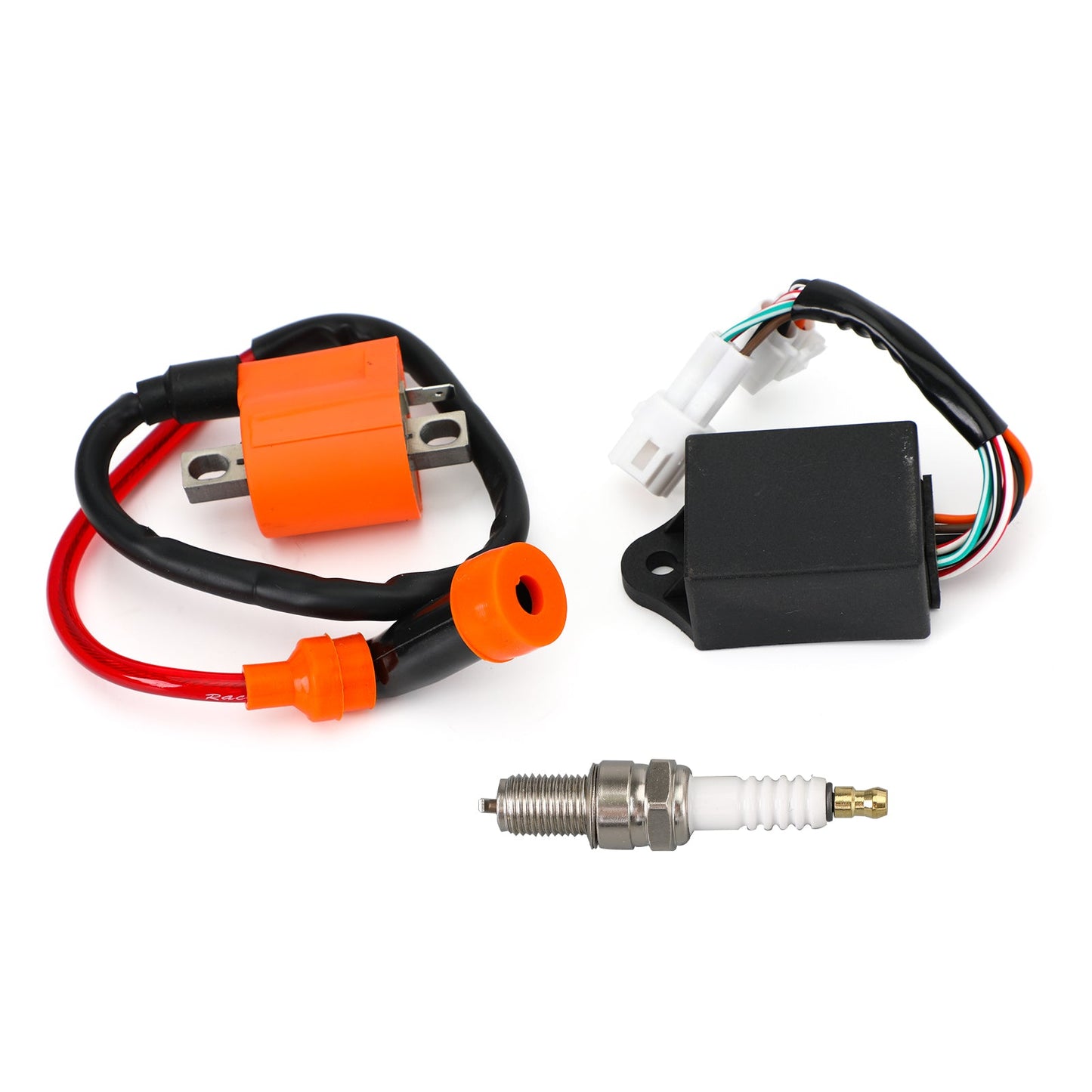 Bobina di accensione Candela CDI per Yamaha Timberwolf 250 YFB250 BearTracker YFM250 Generico