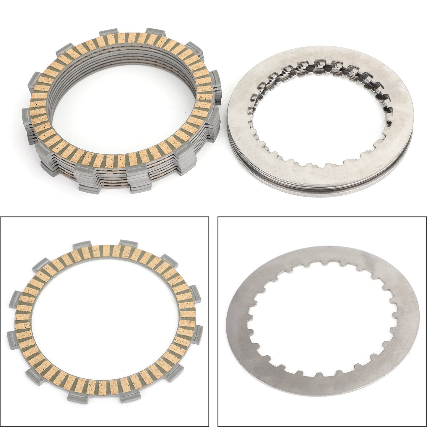 Kit Frizione ferro &amp; Dischi Frizione per Honda CR 125 R CRF 250 R 2000-2010 Generico