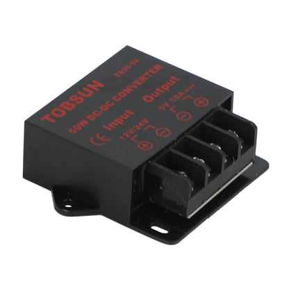 Regolatore di tensione CC Convertitore buck CC 12/24 V a 5 V 10 A 50 W Riduttore step-down