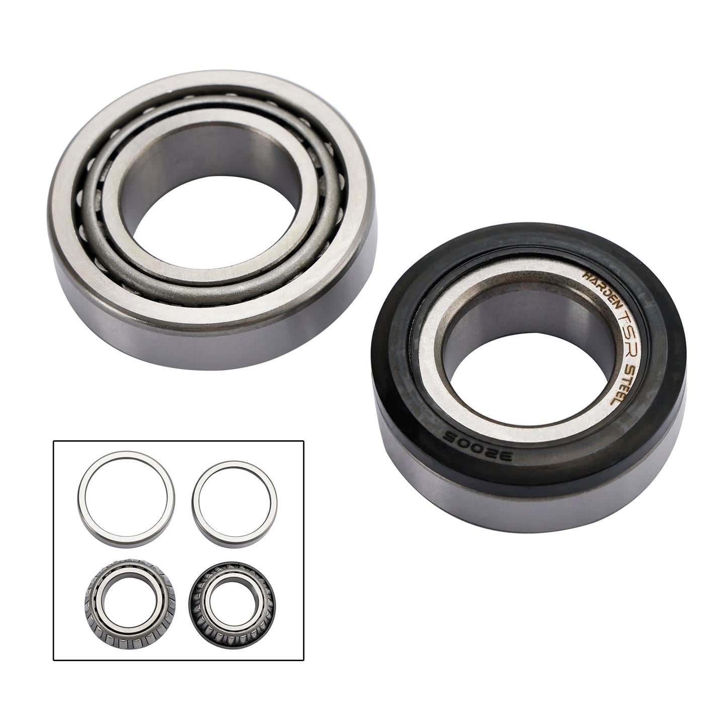 Kit cuscinetti Kawasaki Ej400 800 Kl250 Vn800 Zx600 Kit cuscinetti sterzo