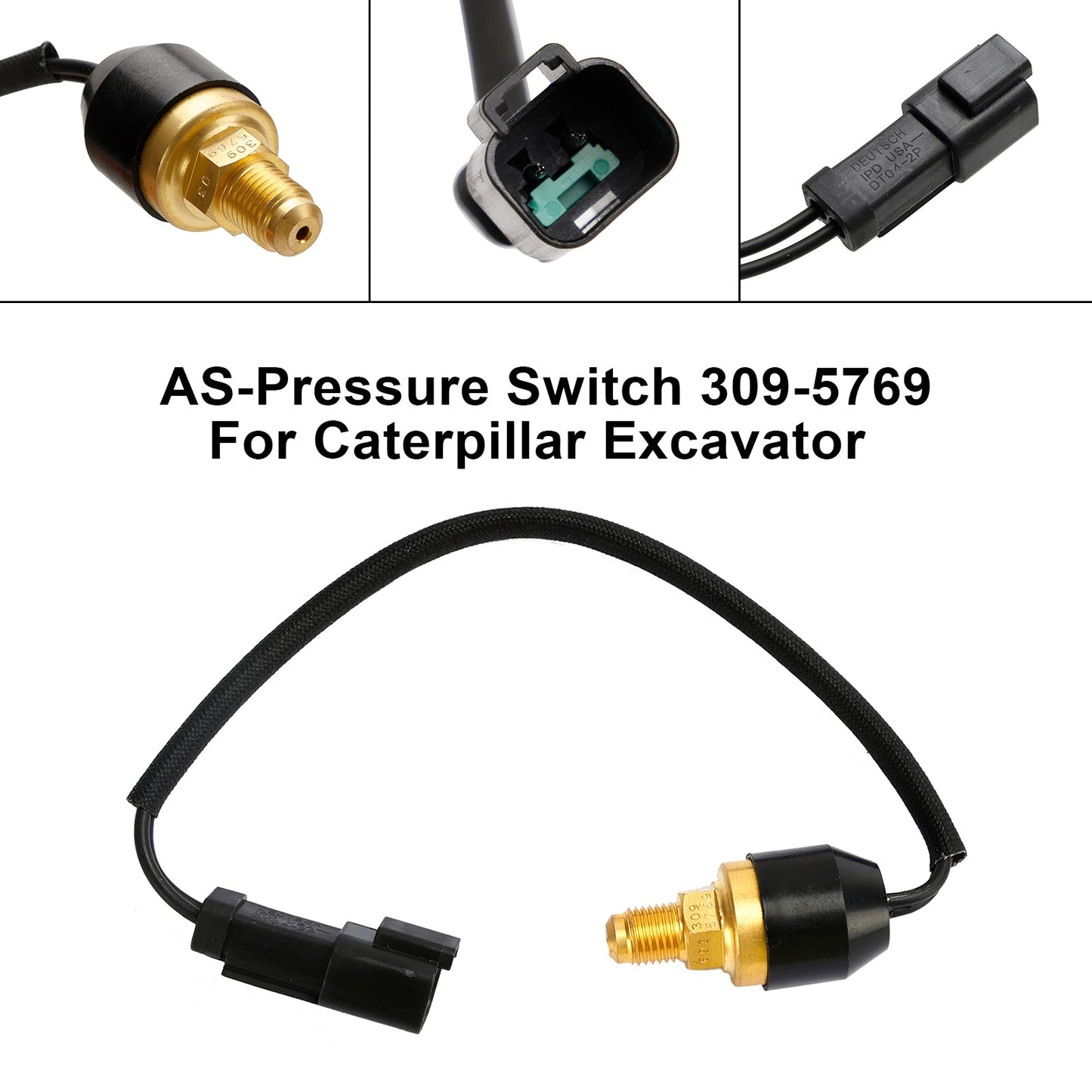 Interruttore AS-Pressure 309-5769 per escavatore Caterpillar CAT 311C 312C 314C 315C