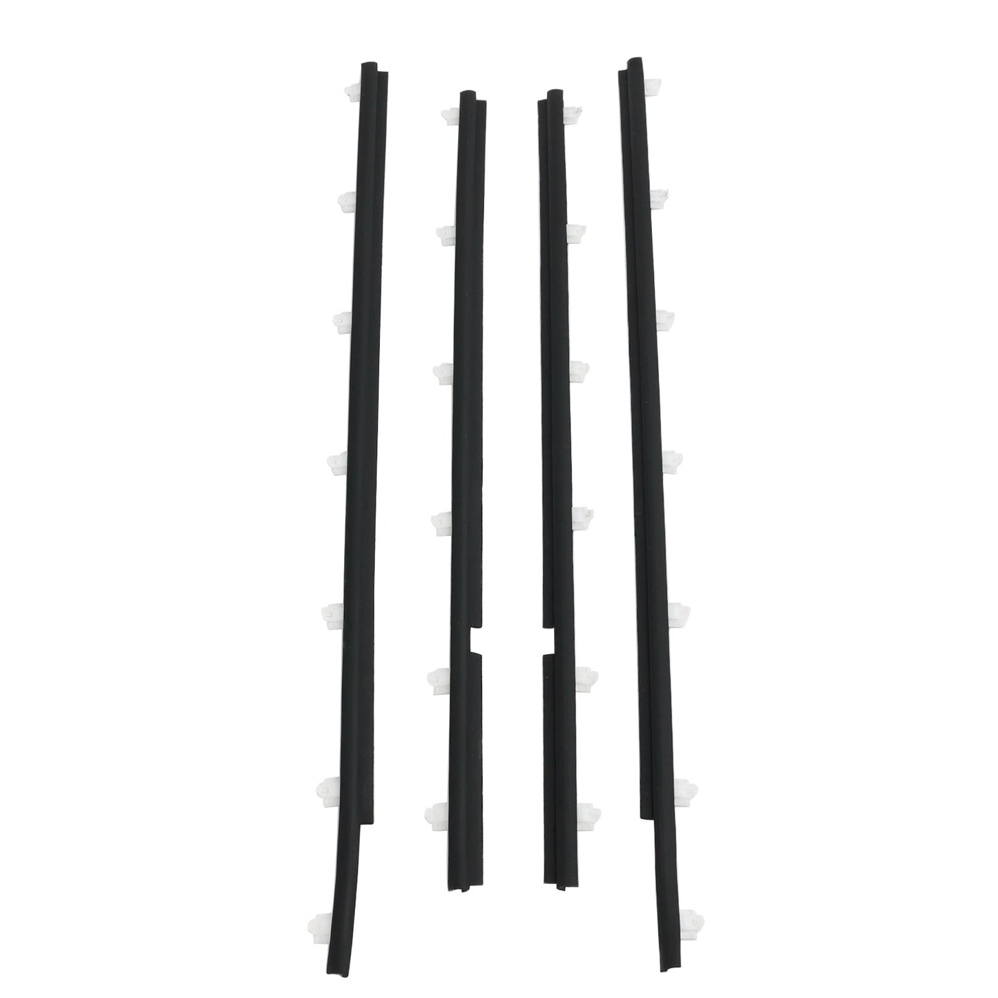 4 pezzi Guarnizione esterna della cinghia della porta per Toyota Land Cruiser FJ80 HDJ81 90-98