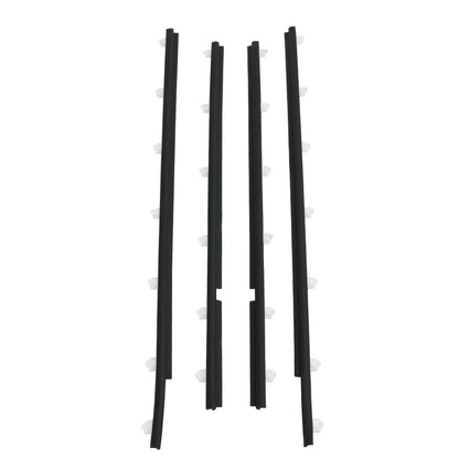 4 pezzi Guarnizione esterna della cinghia della porta per Toyota Land Cruiser FJ80 HDJ81 90-98