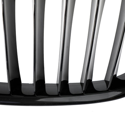 BMW X1 E84 2009-2014 SUV Nero Lucido Front Hood Reni Griglia Griglia