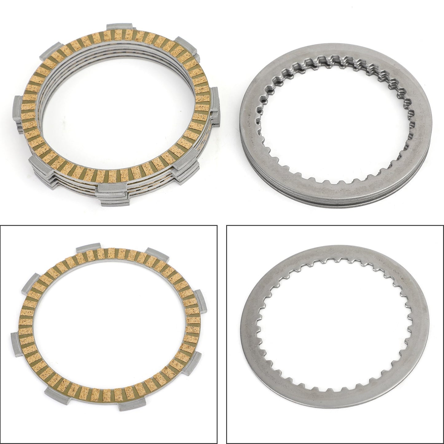 Kit Frizione ferro &amp; Dischi Frizione per Honda CRF150 CRF 150 RB 2007-2017 Generico