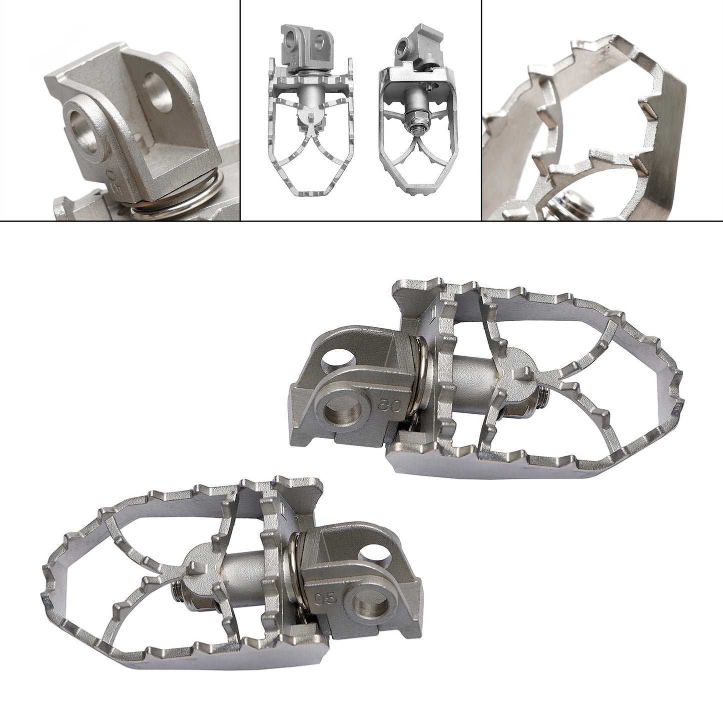 Pedane anteriori Pedane adatte per Husqvarna 701 Enduro 16-23 norden 901 22-23