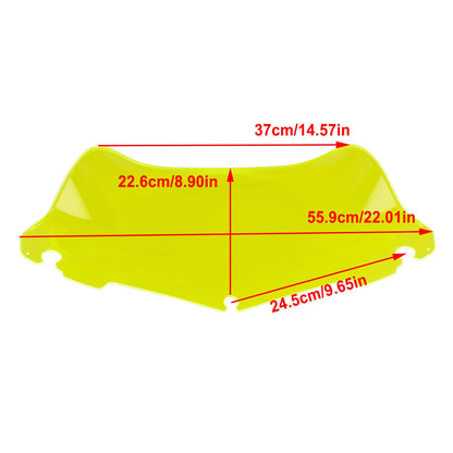 Parabrezza per parabrezza Touring Road King Road Glide Street Glide 2014-2023