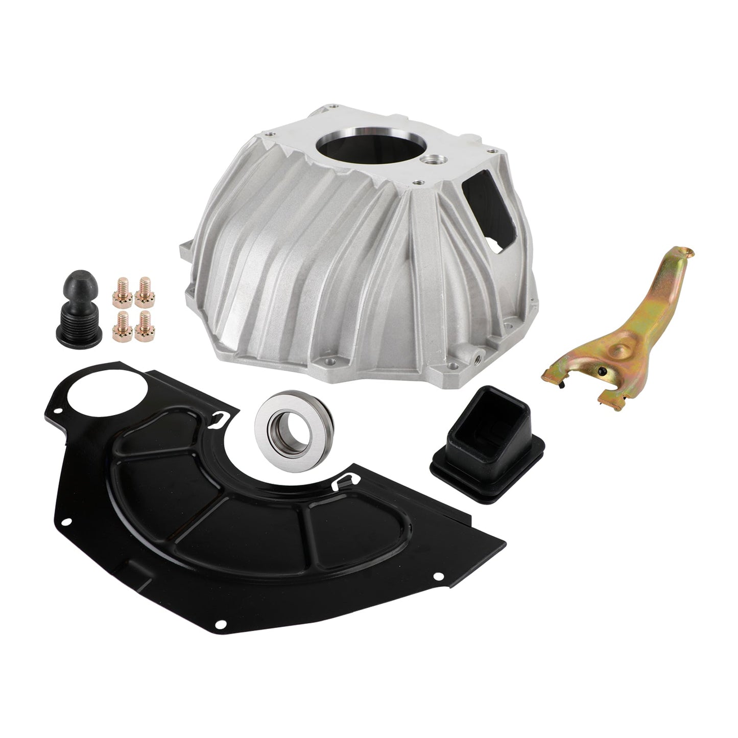 3899621 Kit alloggiamento campana e forcella frizione da 11", cuscinetto estraibile e copertura per Chevrolet Fedex Express
